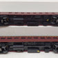 MTH 20-66145 O Norfolk & Western 70’ ABS Slpr/Diner Passenger Car Set (Set of 2) EX/Box