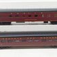 MTH 20-66145 O Norfolk & Western 70’ ABS Slpr/Diner Passenger Car Set (Set of 2) EX/Box