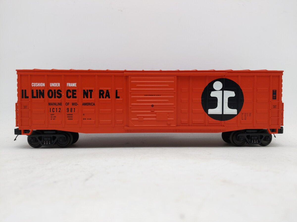 MTH 20-93337 Illinois Central 50' Waffle Box Car #12981 EX/Box