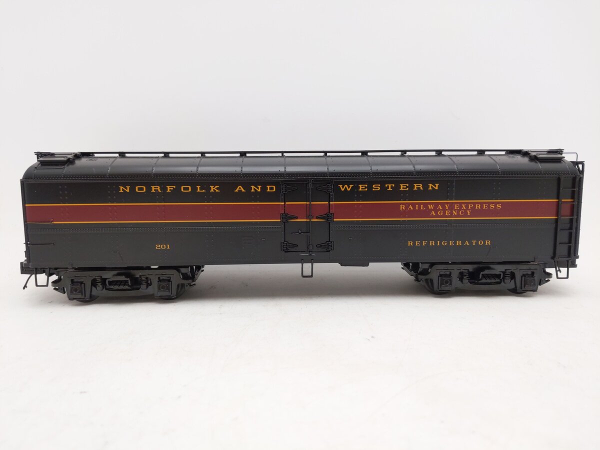 MTH 20-94781 O Norfolk & Western R50B Express Reefer Car #201 EX/Box