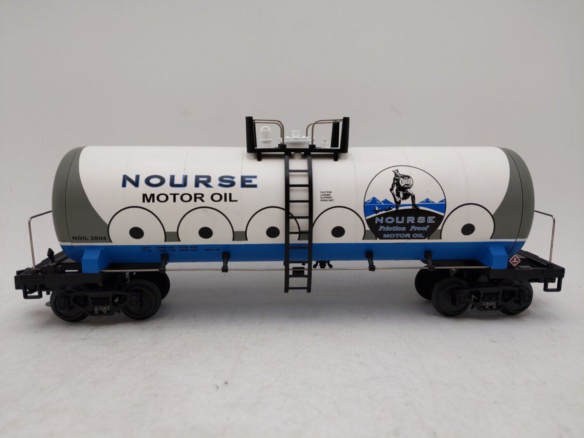 MTH 20-96090 O Nourse Motor Oil Tank Car #2804 EX/Box