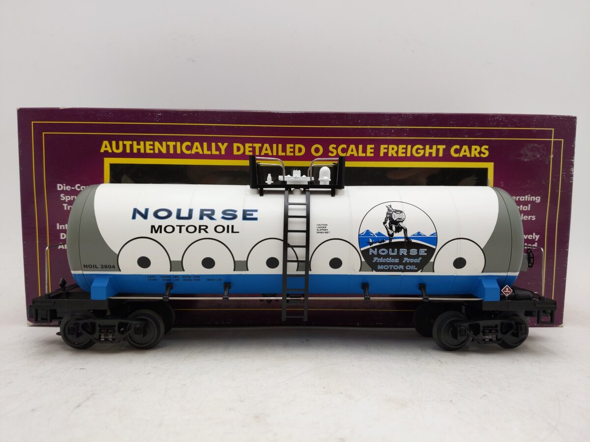 MTH 20-96090 O Nourse Motor Oil Tank Car #2804 EX/Box