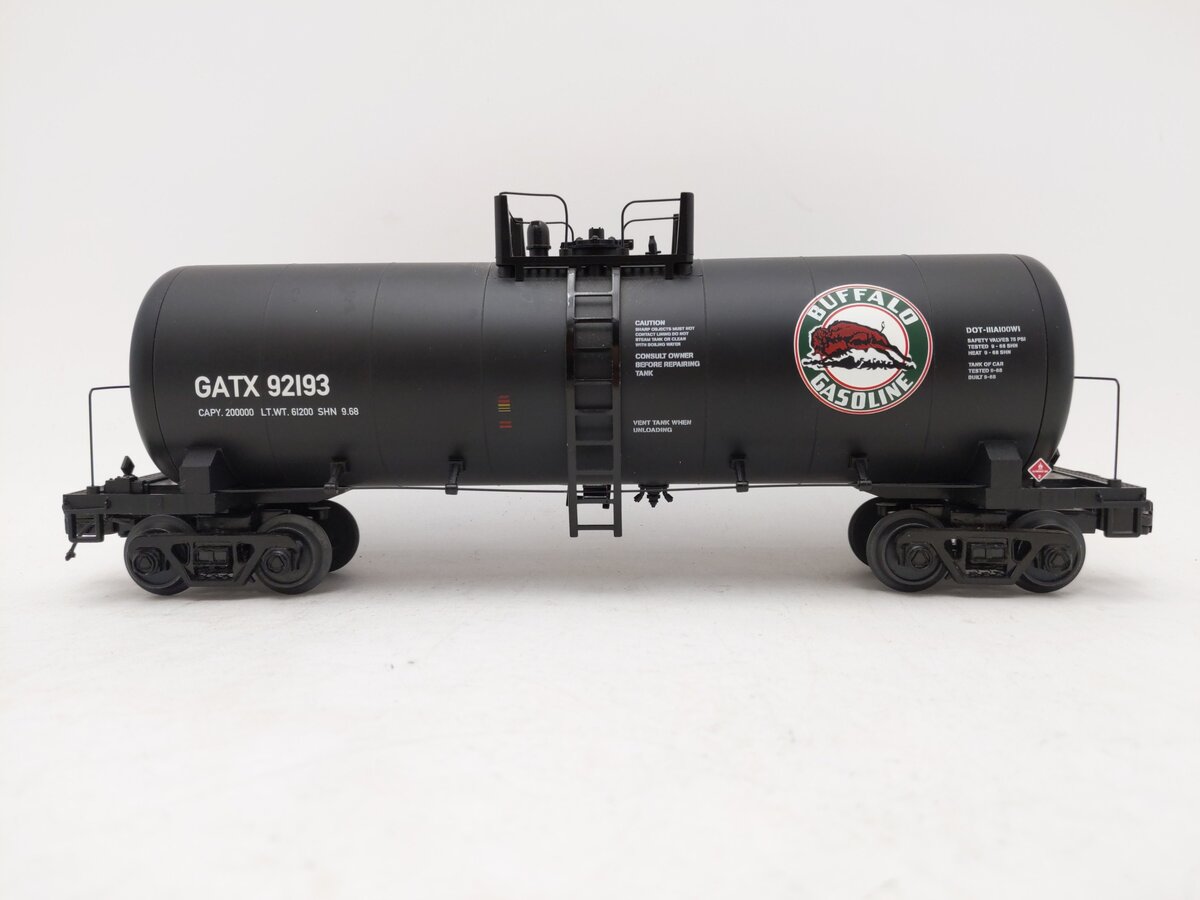 MTH 20-96268 O Buffalo Gasoline Tank Car #92193 EX/Box
