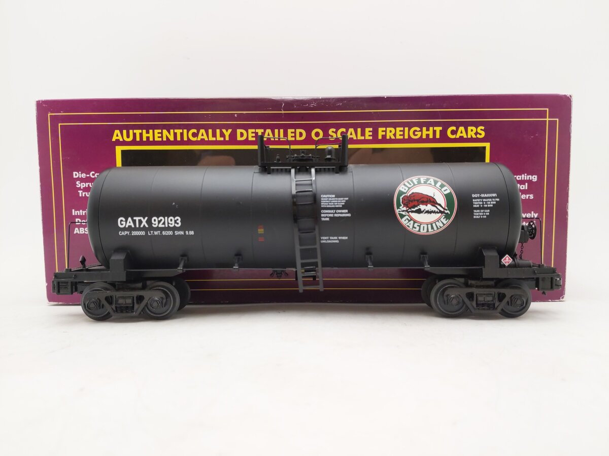 MTH 20-96268 O Buffalo Gasoline Tank Car #92193 EX/Box