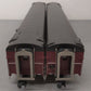 MTH 20-64266 O Norfolk & Western 70' Streamlined Baggage/Coach Passenger Set (2) EX/Box