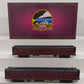 MTH 20-64266 O Norfolk & Western 70' Streamlined Baggage/Coach Passenger Set (2) EX/Box