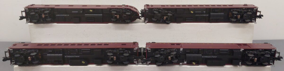 MTH 20-64263 O Norfolk & Western 70' Streamlined Passenger Set (4) EX/Box