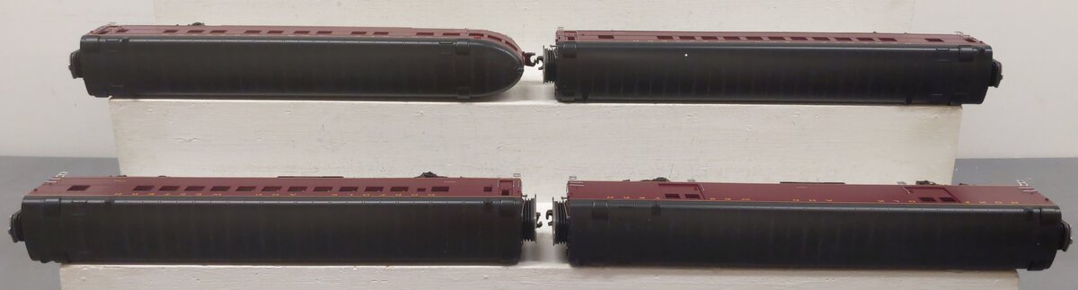 MTH 20-64263 O Norfolk & Western 70' Streamlined Passenger Set (4) EX/Box