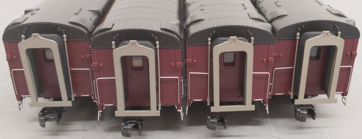 MTH 20-64263 O Norfolk & Western 70' Streamlined Passenger Set (4) EX/Box