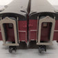 MTH 20-64264 O Norfolk & Western 70' Streamlined Sleeper/Diner Passenger Set (2) EX/Box
