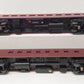 MTH 20-64264 O Norfolk & Western 70' Streamlined Sleeper/Diner Passenger Set (2) EX/Box