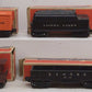 Lionel O Vintage Cars Tender & Marx Bumper: 6032, 6037, 6066T, 6034, 0605 [5] VG/Box