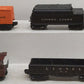 Lionel O Vintage Cars Tender & Marx Bumper: 6032, 6037, 6066T, 6034, 0605 [5] VG/Box