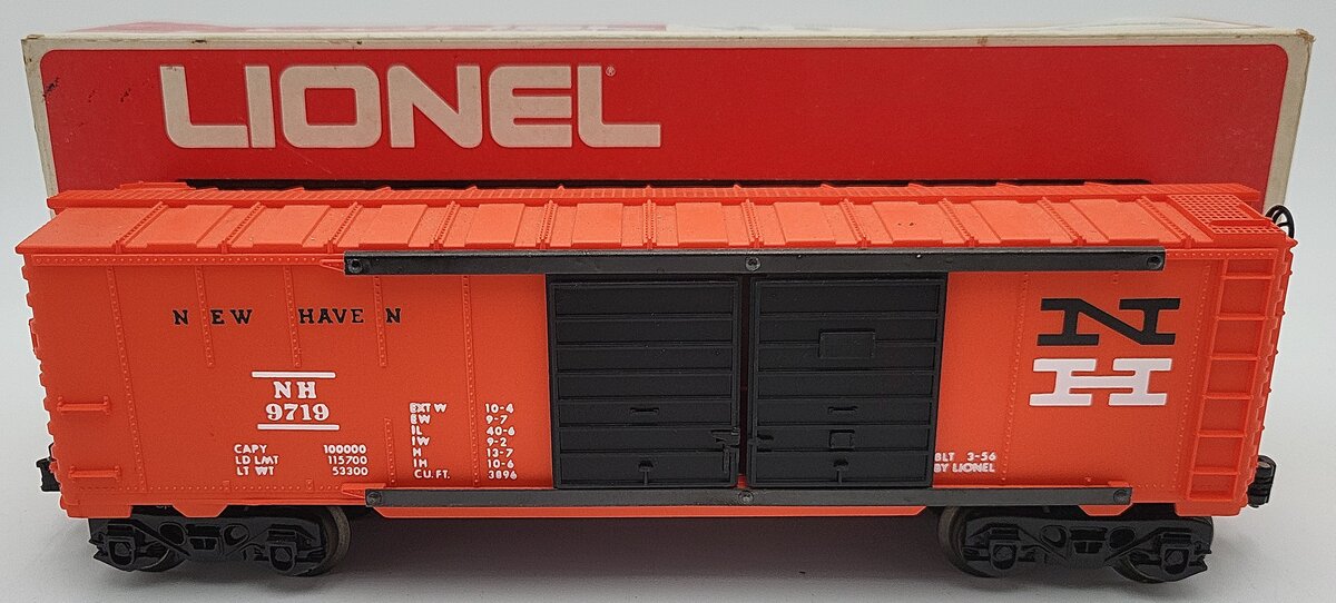 Lionel 6-9719 O Gauge New Haven Box Car VG/Box
