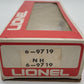 Lionel 6-9719 O Gauge New Haven Box Car VG/Box