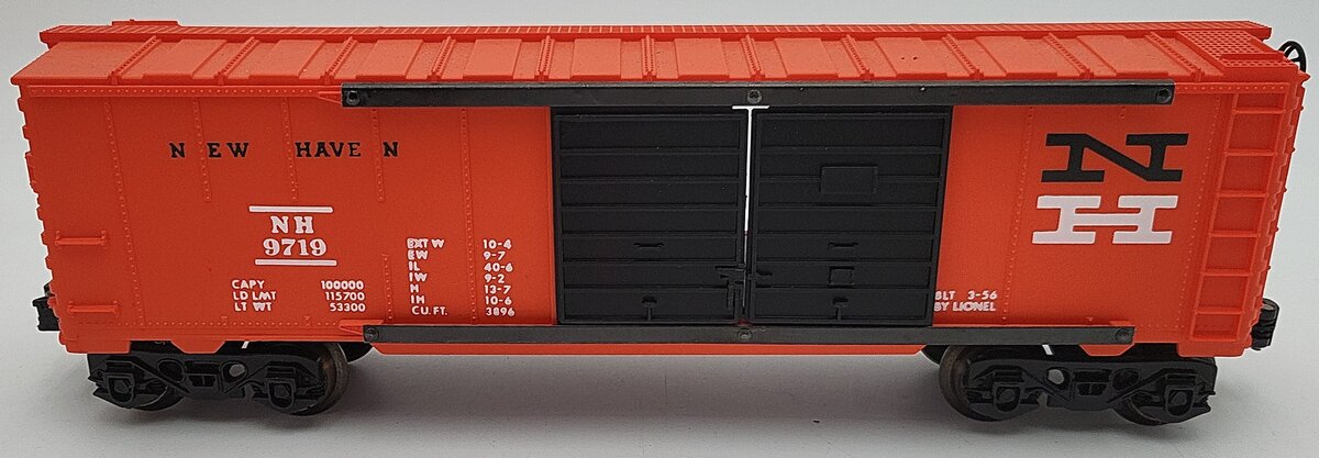 Lionel 6-9719 O Gauge New Haven Box Car VG/Box
