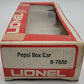 Lionel 6-7800 O Gauge Pepsi Boxcar VG/Box