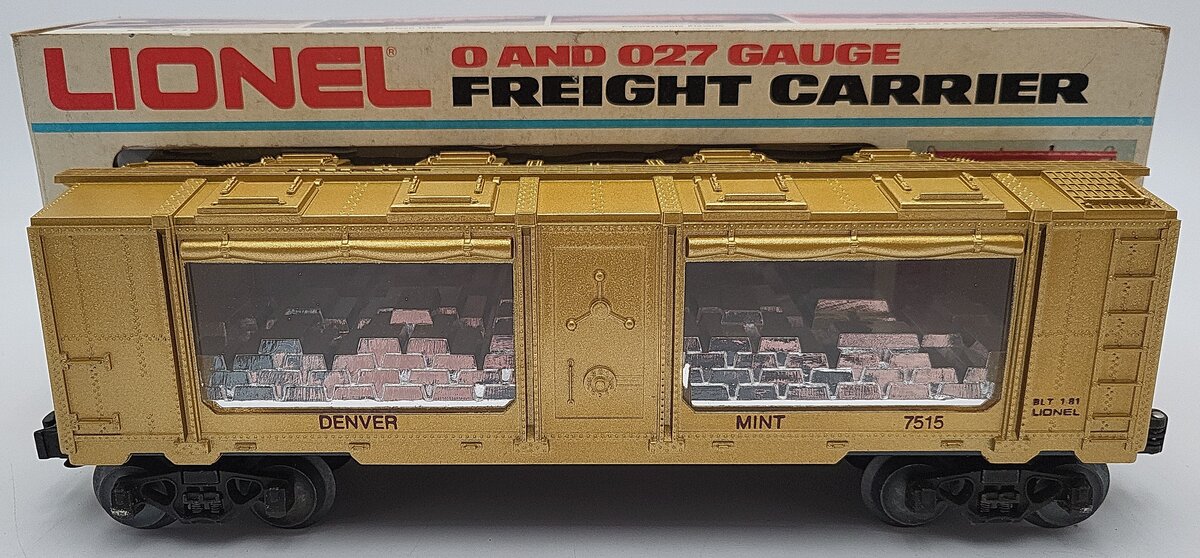 Lionel 6-7515 O Gauge Denver Mint Car #7515 EX/Box