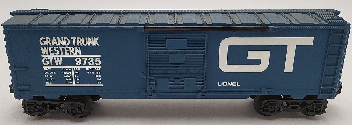 Lionel 6-9735 O Gauge Grand Trunk Boxcar VG/Box