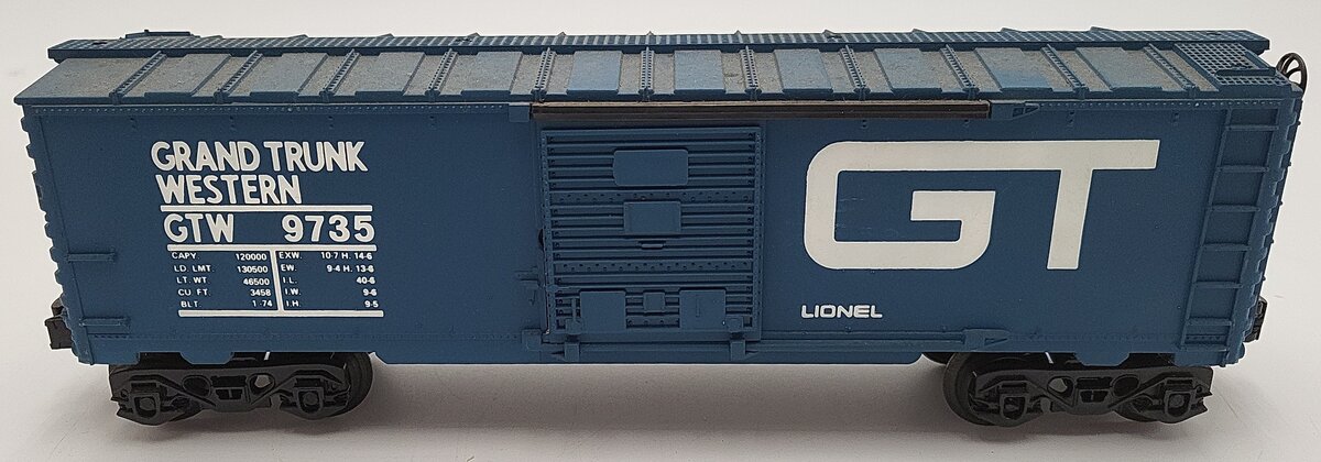 Lionel 6-9735 O Gauge Grand Trunk Boxcar VG/Box