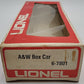 Lionel 6-7801 O Gauge A&W Root Beer Boxcar VG/Box