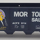 Lionel 6-9114 O Gauge Morton Salt Covered 4-Bay Hopper VG