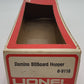 Lionel 6-9116 O Gauge Domino Sugar 4-Bay Hopper #9116 VG/Box