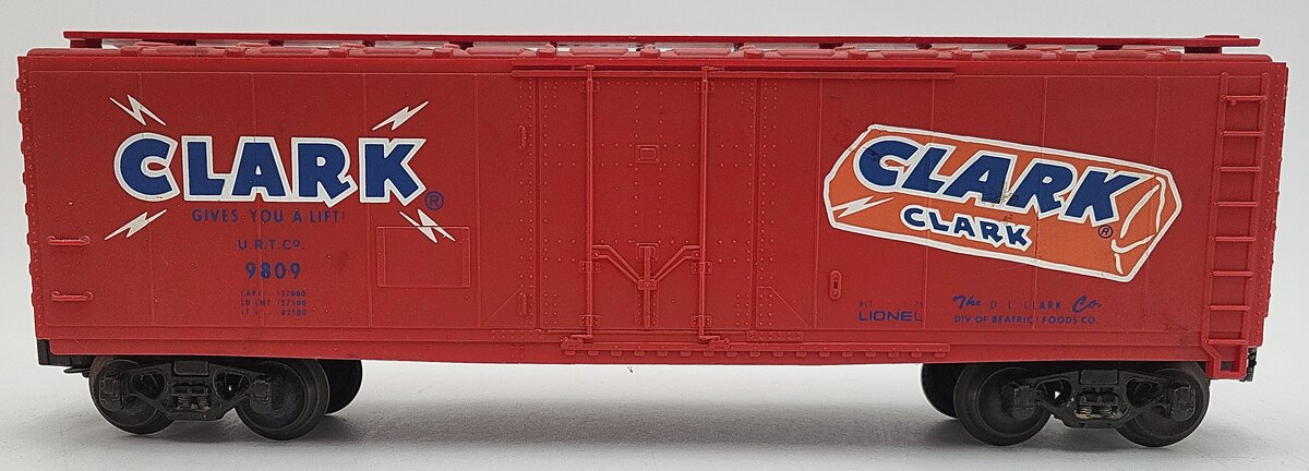 Lionel 6-9809 O Gauge Clark Reefer Car #9809 VG/Box