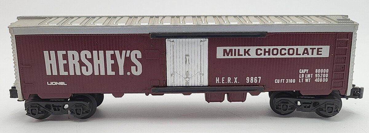 Lionel 6-9867 O Gauge Hershey's Chocolate Billboard Reefer Car #9867 VG/Box