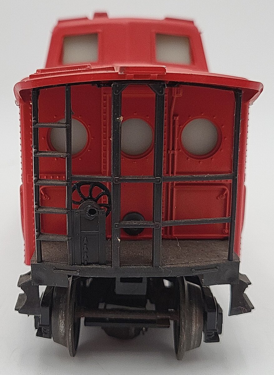 Lionel 6-9163 O Gauge AT&SF N5C Lighted Porthole Caboose EX/Box