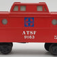 Lionel 6-9163 O Gauge AT&SF N5C Lighted Porthole Caboose EX/Box