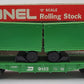 Lionel 6-9133 O Gauge Burlington Northern Flatcar #9133 with Trailers EX/Box