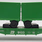 Lionel 6-9133 O Gauge Burlington Northern Flatcar #9133 with Trailers EX/Box