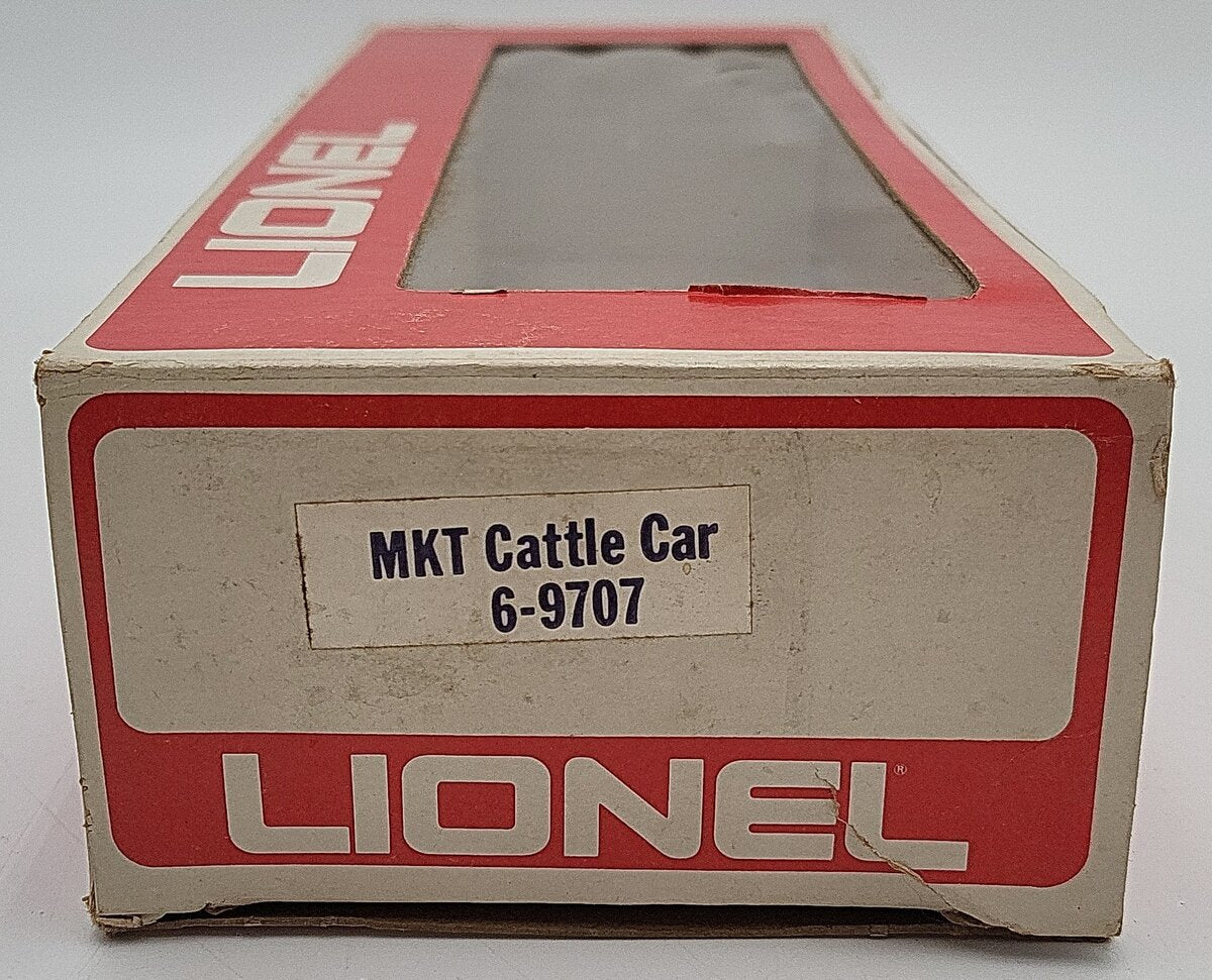 Lionel 6-9707 O Gauge Missouri, Kansas and Texas Cattle Car VG/Box