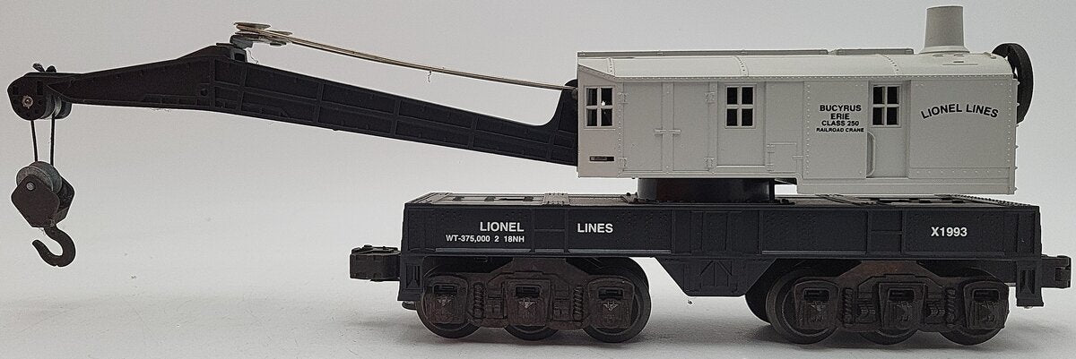 Lionel 6-52008 O Gauge Lionel Lines 6-Wheel Crane Car TCA 1993 LN/Box