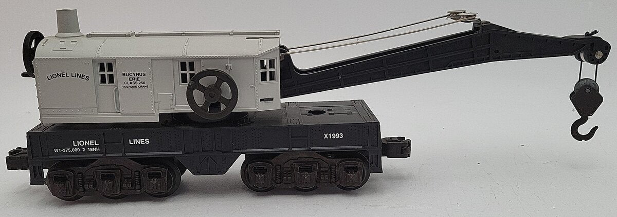 Lionel 6-52008 O Gauge Lionel Lines 6-Wheel Crane Car TCA 1993 LN/Box