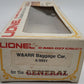 Lionel 6-9552 O W&ARR General Passenger Car #9552 EX/Box