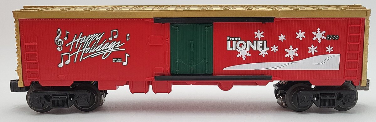 Lionel 6-16785 O Happy Holidays Music Reefer #5700 EX/Box