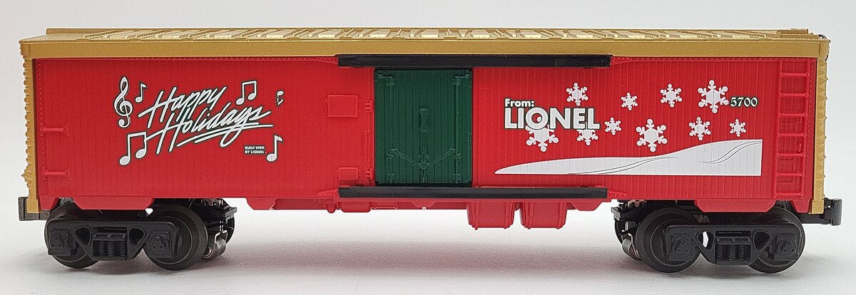 Lionel 6-16785 O Happy Holidays Music Reefer #5700 EX/Box