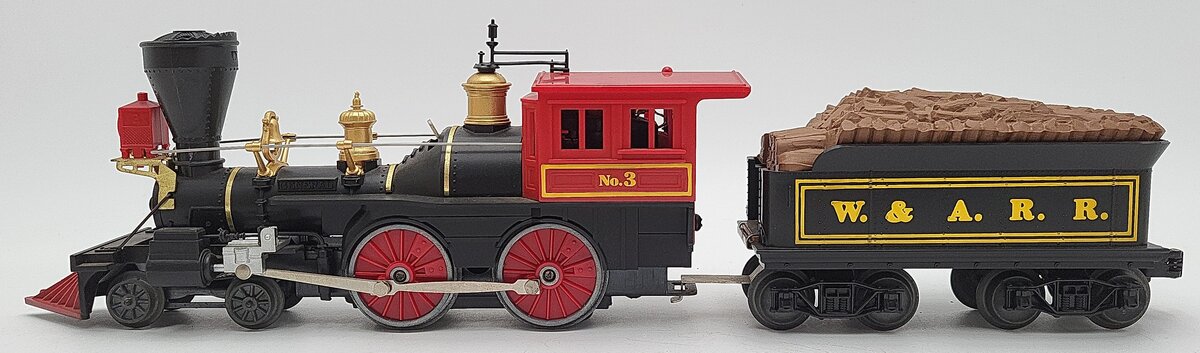 Lionel 6-8701 O Gauge W&ARR General 4-4-0 Steam Locomotive and Tender #3 EX/Box