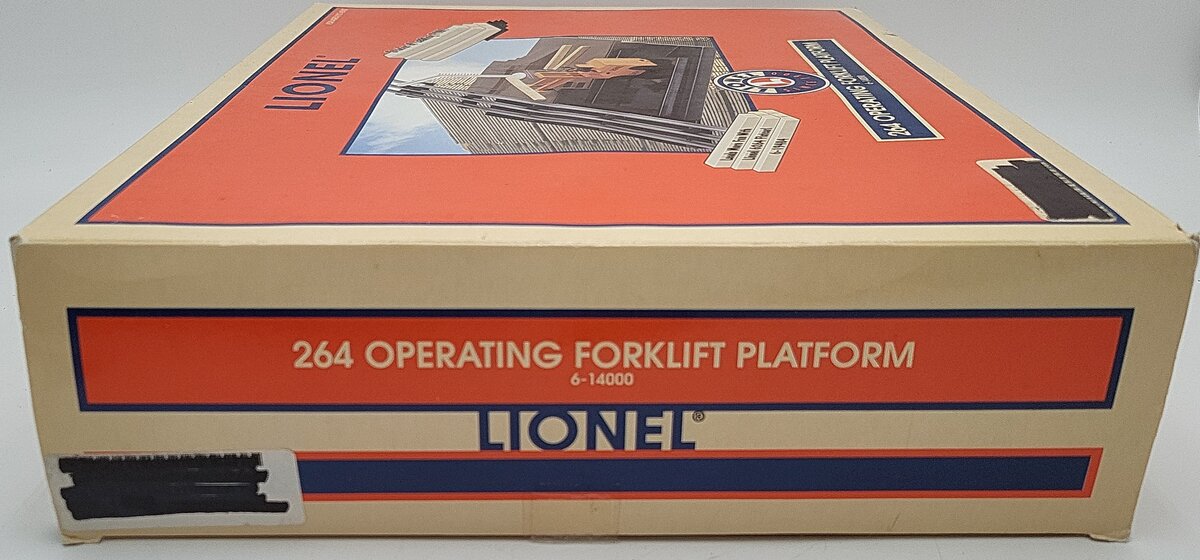 Lionel 6-14000 O Gauge 264 Operating Forklift Platform EX/Box