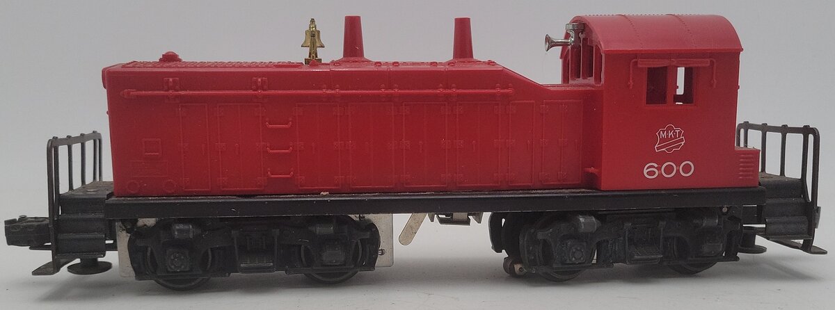 Lionel 600 Vintage O Missouri-Kansas-Texas NW-2 Powered Diesel Locomotive VG