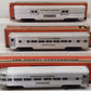 Lionel Vintage O Gauge Lionel Lines Aluminum Passenger Cars: 2530, 2531, 2534 VG/Box