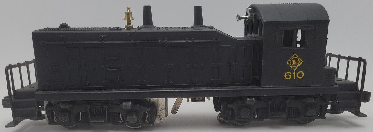Lionel 610 Vintage O Erie NW-2 Powered Diesel Switcher Locomotive VG