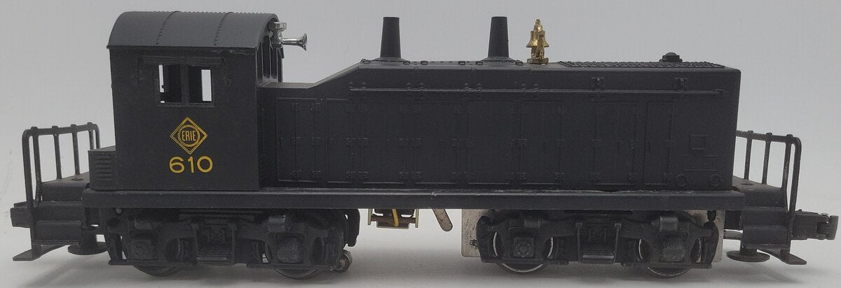 Lionel 610 Vintage O Erie NW-2 Powered Diesel Switcher Locomotive VG