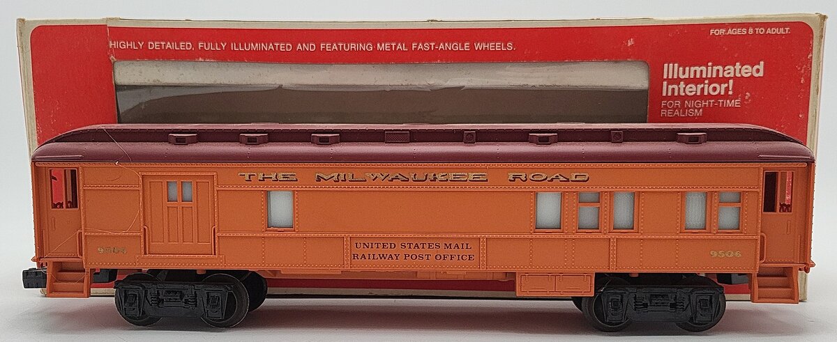 Lionel 6-9506 O Gauge Milwaukee Road Combine Car EX/Box