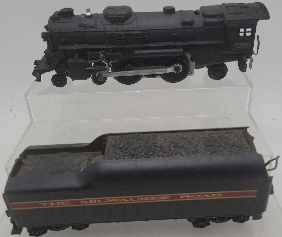 Lionel 6-8305 O Gauge Milwaukee 4-4-2 Steam Locomotive & Tender VG
