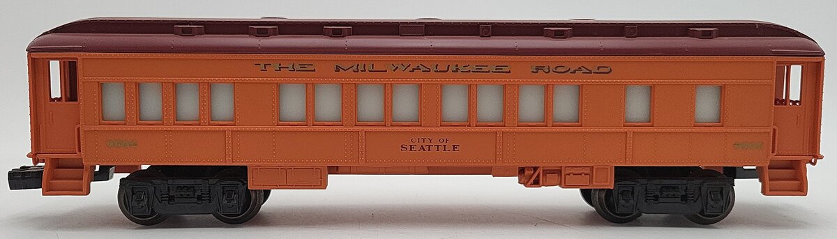 Lionel 6-9505 O Gauge Milwaukee Road "City of Seattle" Passenger Car EX/Box