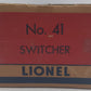 Lionel 41 Vintage O Gauge Postwar U.S Army Gas Turbine Powered Diesel Locomotive VG/Box