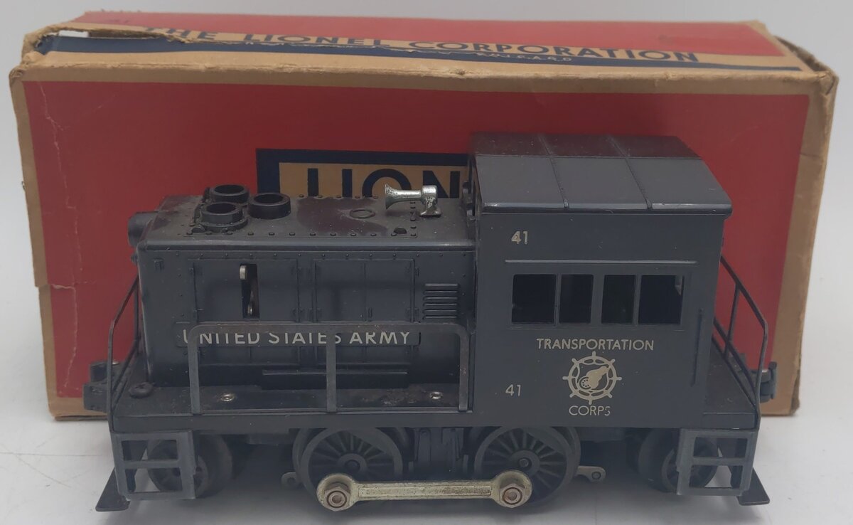 Lionel 41 Vintage O Gauge Postwar U.S Army Gas Turbine Powered Diesel Locomotive VG/Box